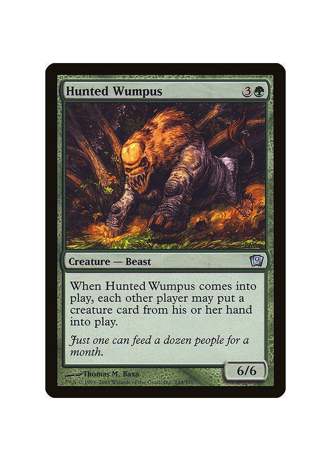 Hunted Wumpus - Foil