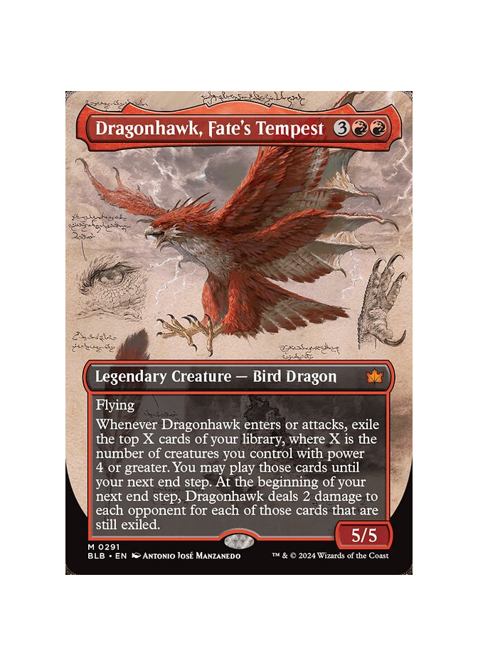 Dragonhawk, Fate's Tempest - Foil