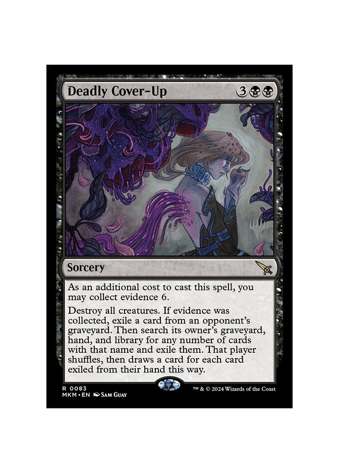 Deadly Cover-Up - Foil