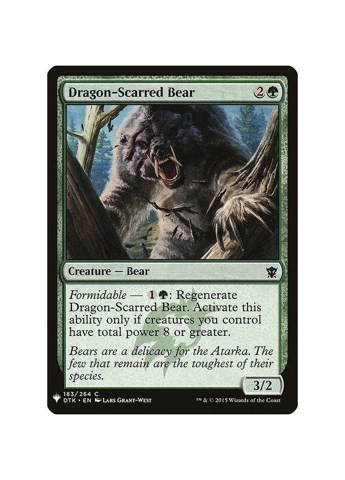 Dragon-Scarred Bear