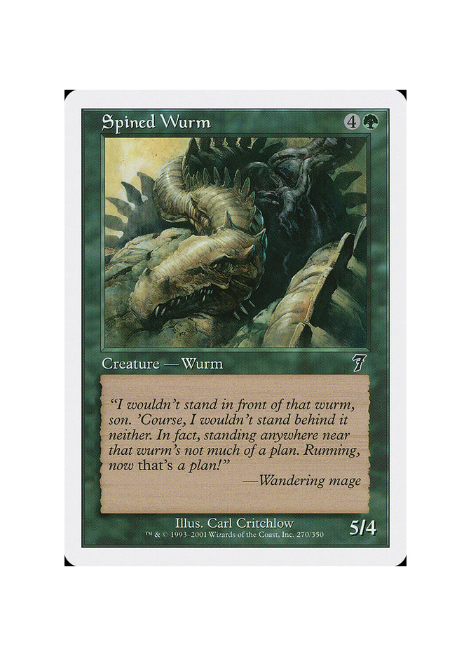 Spined Wurm