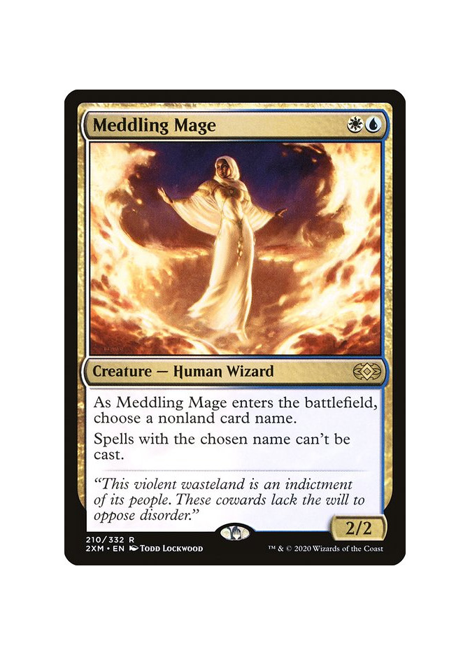 Meddling Mage - Foil