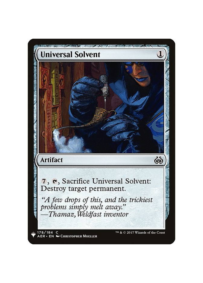 Universal Solvent