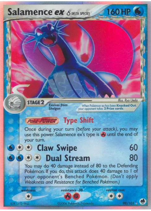 Salamence ex δ