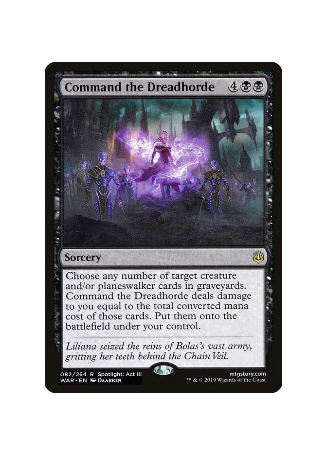 Command the Dreadhorde
