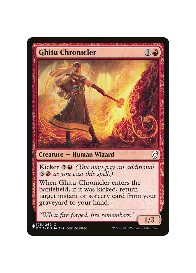 Ghitu Chronicler