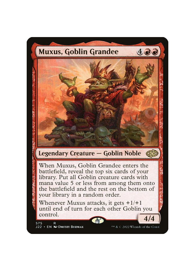 Muxus, Goblin Grandee
