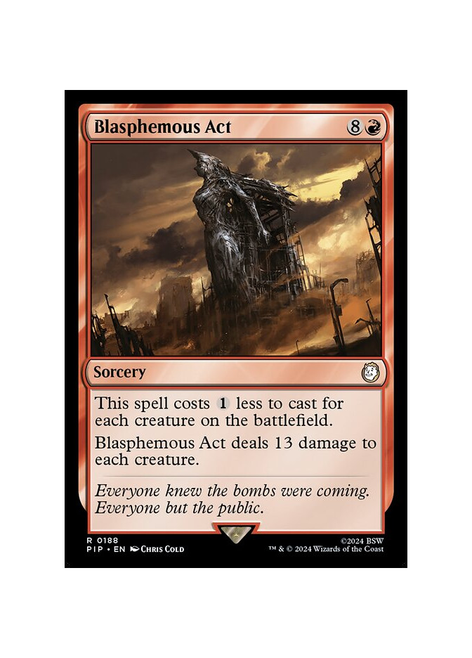 Blasphemous Act - Foil