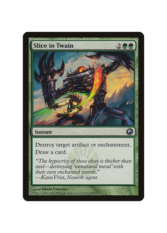 Slice in Twain