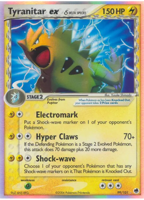 Tyranitar ex δ
