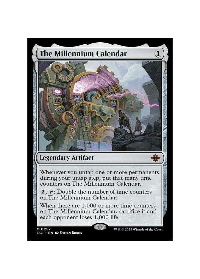 The Millennium Calendar - Foil