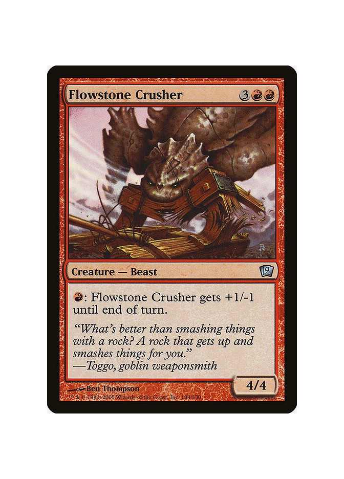 Flowstone Crusher - Foil