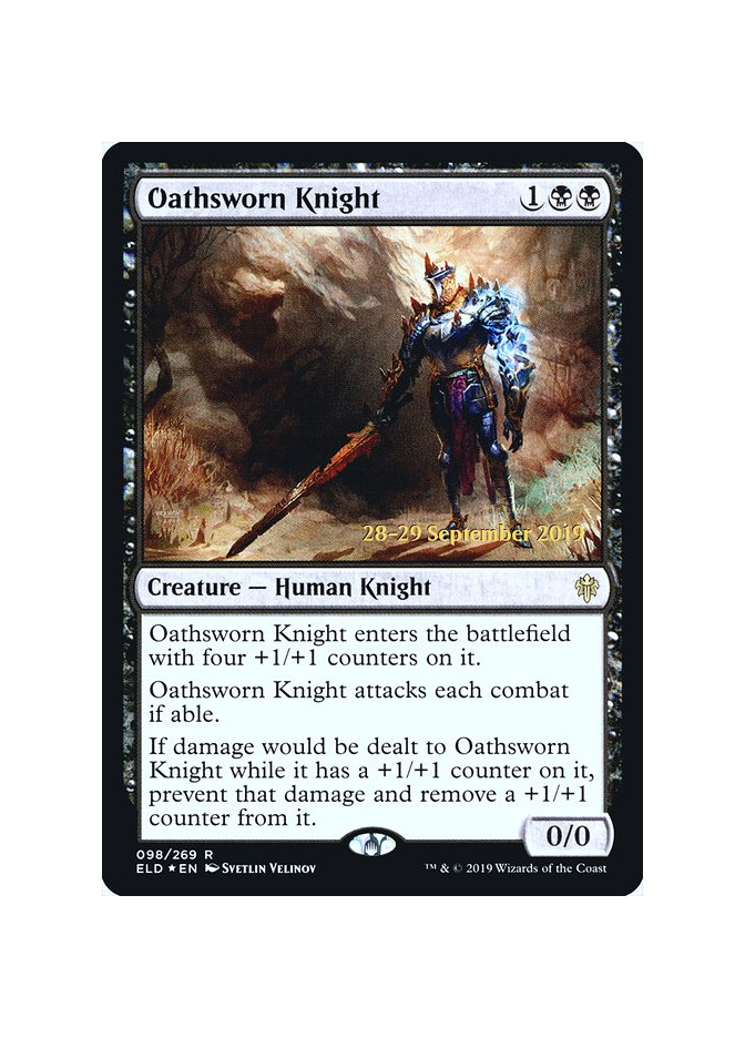 Oathsworn Knight - Foil