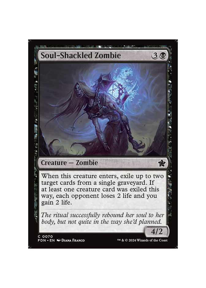 Soul-Shackled Zombie - Foil
