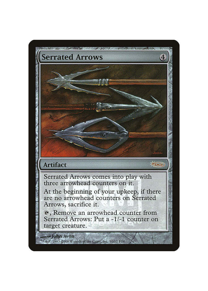 Serrated Arrows - Foil