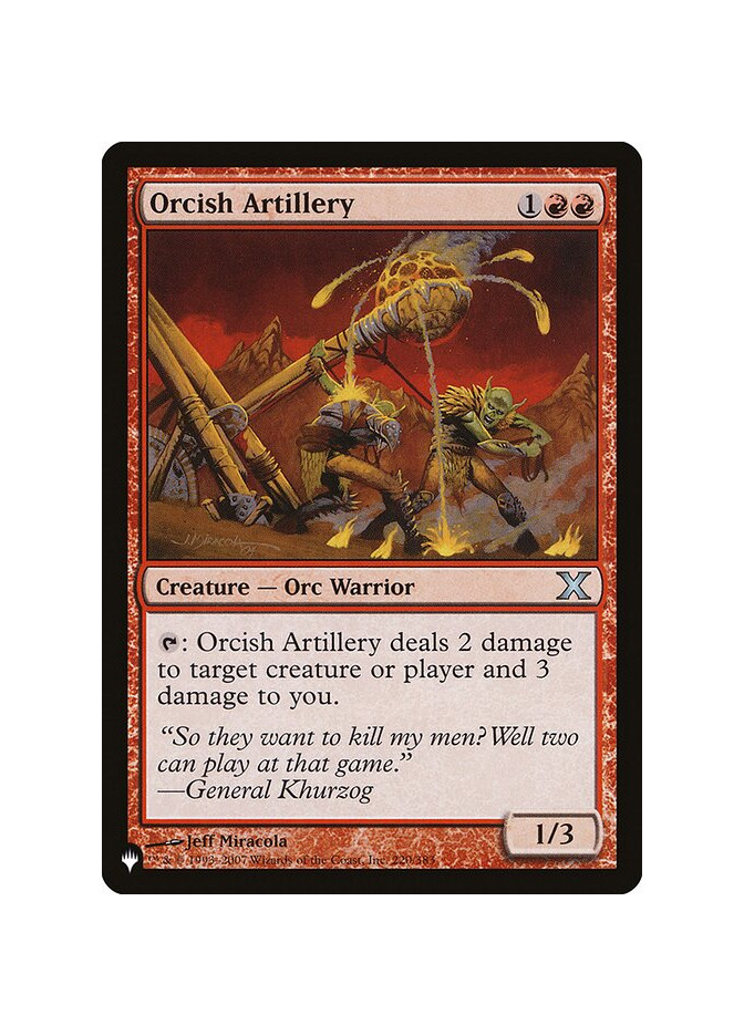 Orcish Artillery