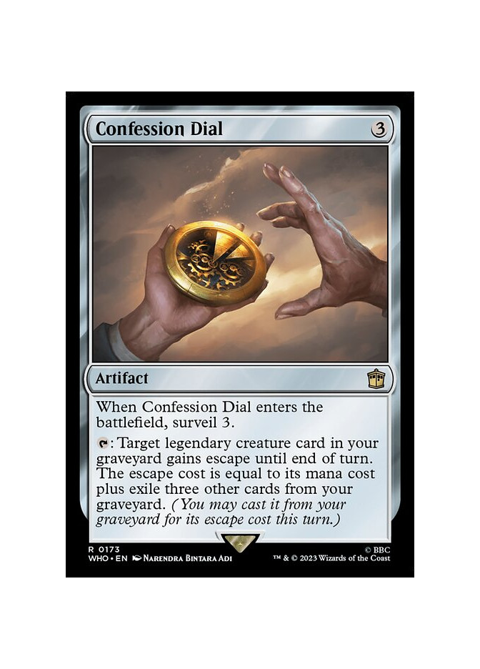 Confession Dial - Foil