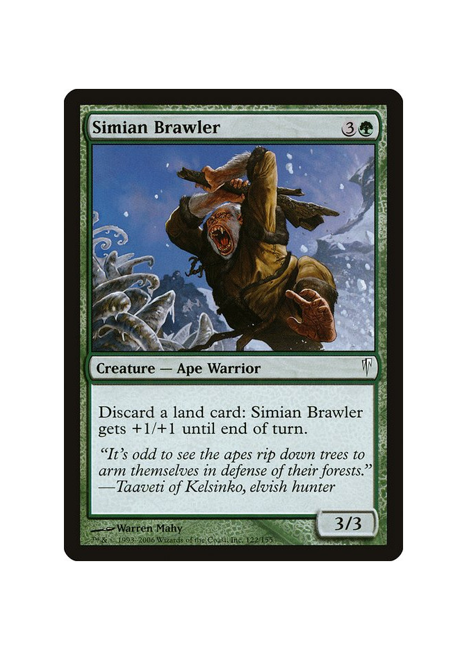 Simian Brawler - Foil
