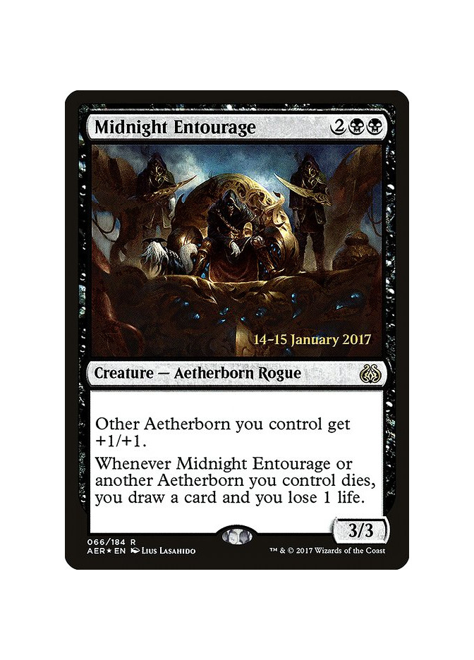 Midnight Entourage - Foil
