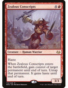 Zealous Conscripts - Foil
