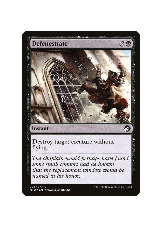 Defenestrate - Foil