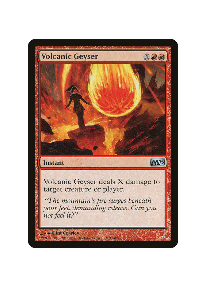 Volcanic Geyser - Foil