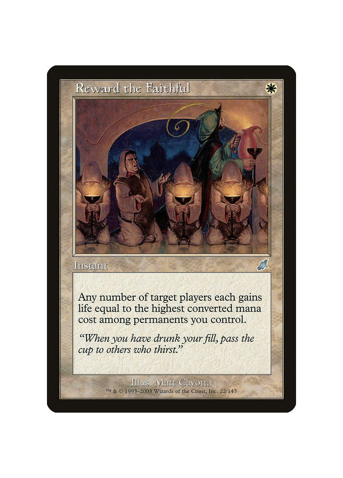 Reward the Faithful - Foil