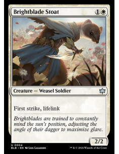 Brightblade Stoat - Foil