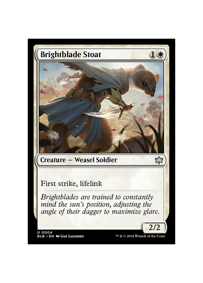 Brightblade Stoat - Foil