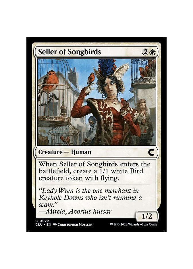 Seller of Songbirds