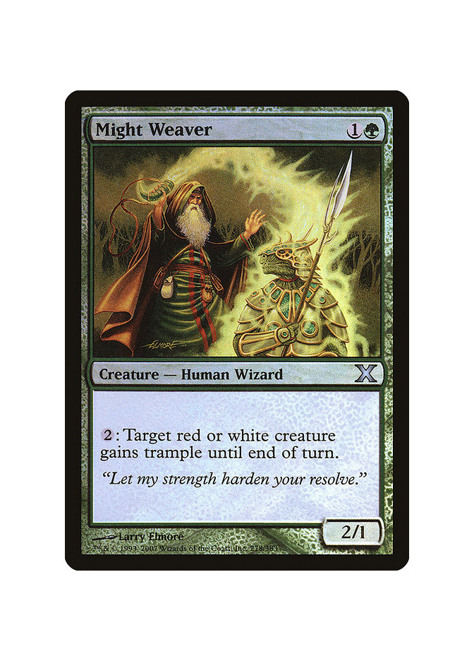 Might Weaver - Foil