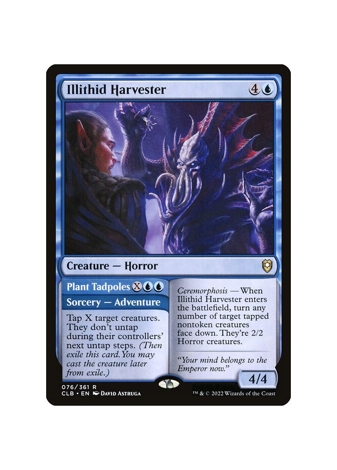 Illithid Harvester // Plant Tadpoles - Foil