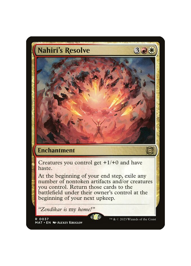 Nahiri's Resolve
