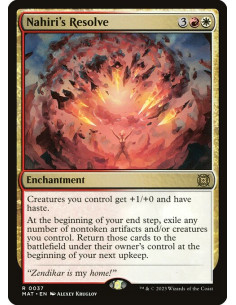 Nahiri's Resolve - Foil