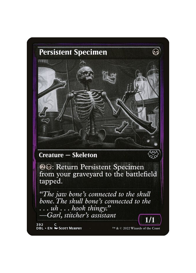 Persistent Specimen - Foil