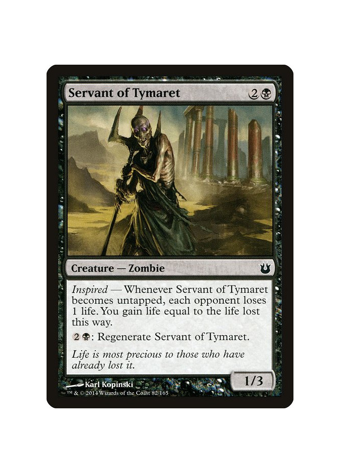 Servant of Tymaret - Foil
