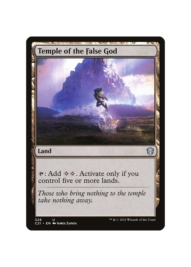 Temple of the False God