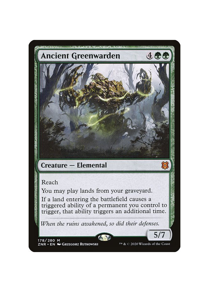 Ancient Greenwarden - Foil
