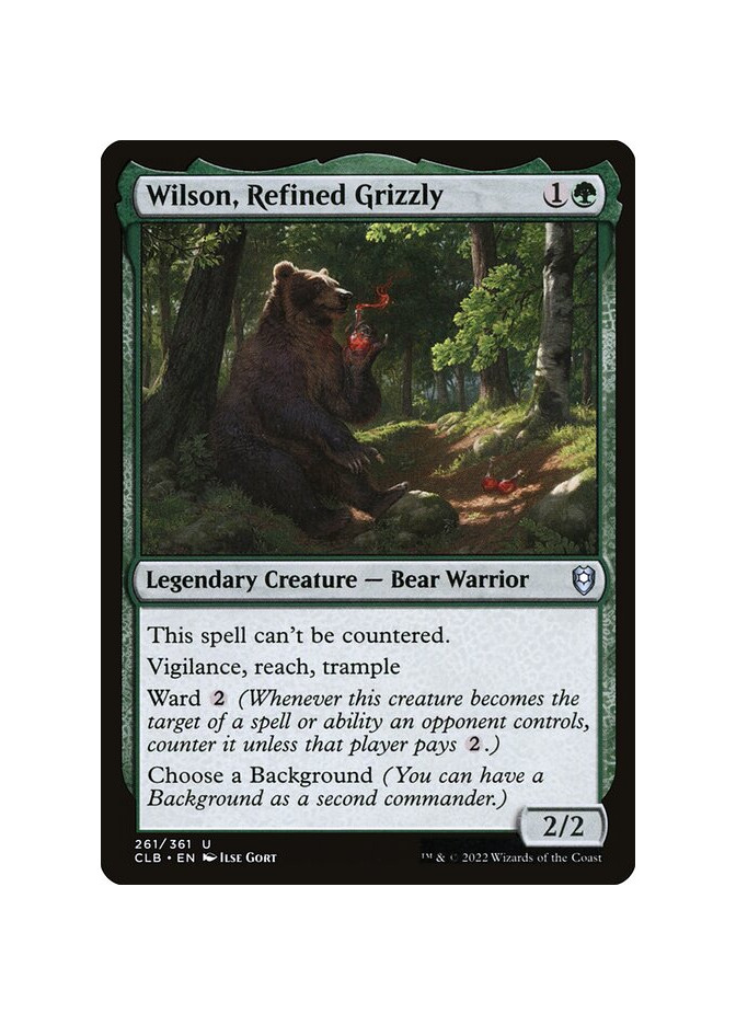 Wilson, Refined Grizzly - Foil