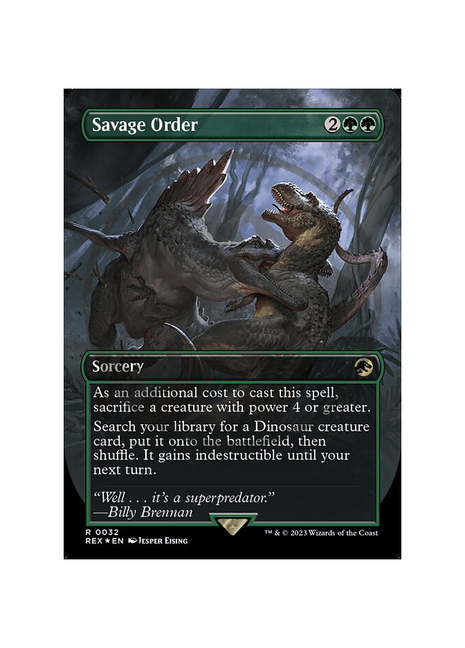 Savage Order - Foil