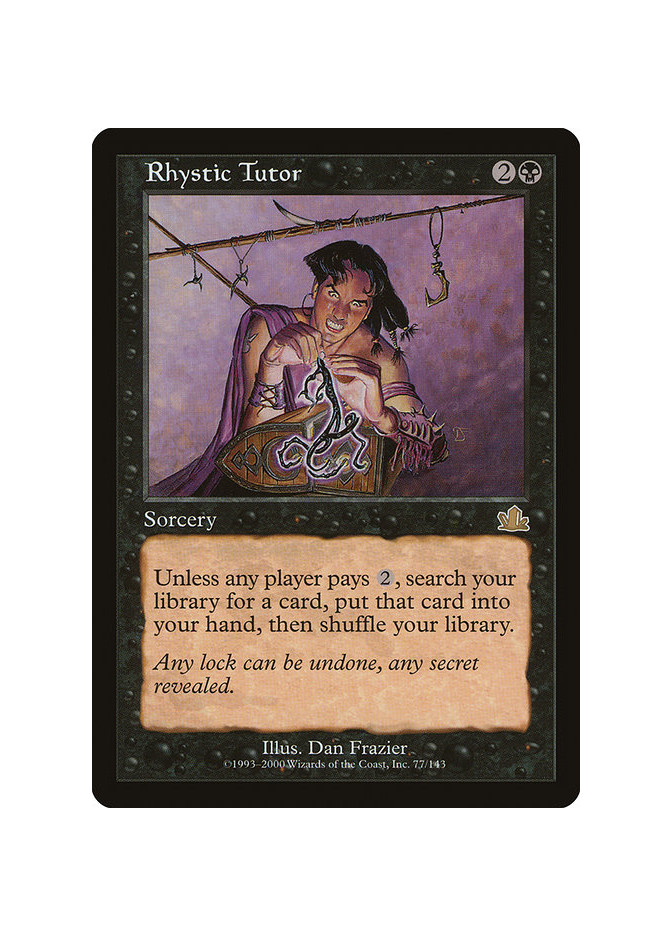 Rhystic Tutor