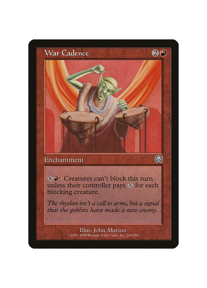 War Cadence - Foil