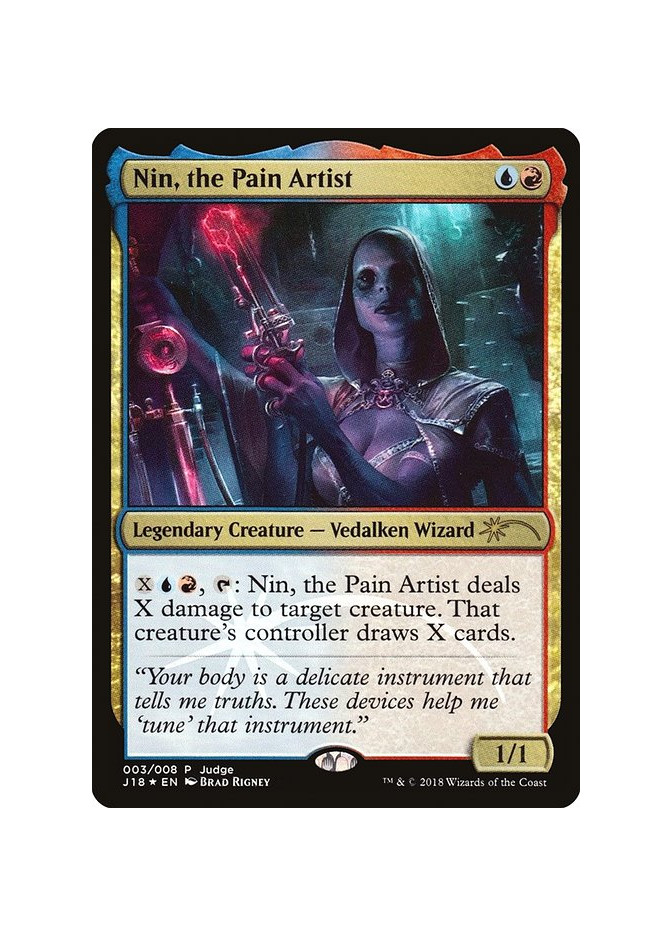 Nin, the Pain Artist - Foil