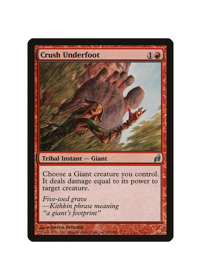 Crush Underfoot