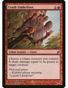 Crush Underfoot - Foil