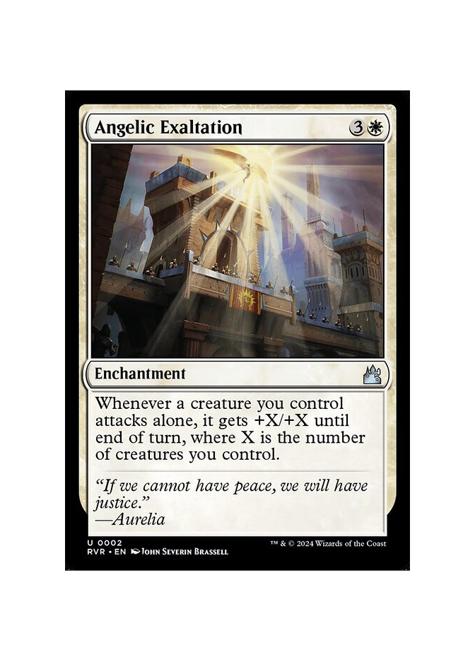 Angelic Exaltation - Foil