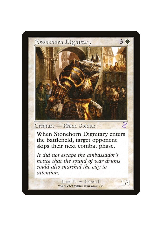 Stonehorn Dignitary - Foil