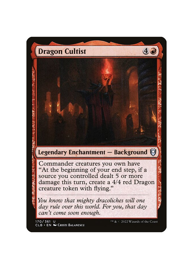 Dragon Cultist - Foil