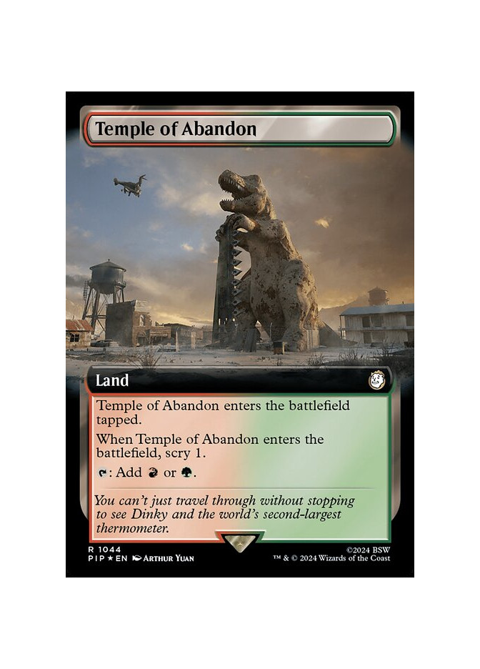 Temple of Abandon - Foil