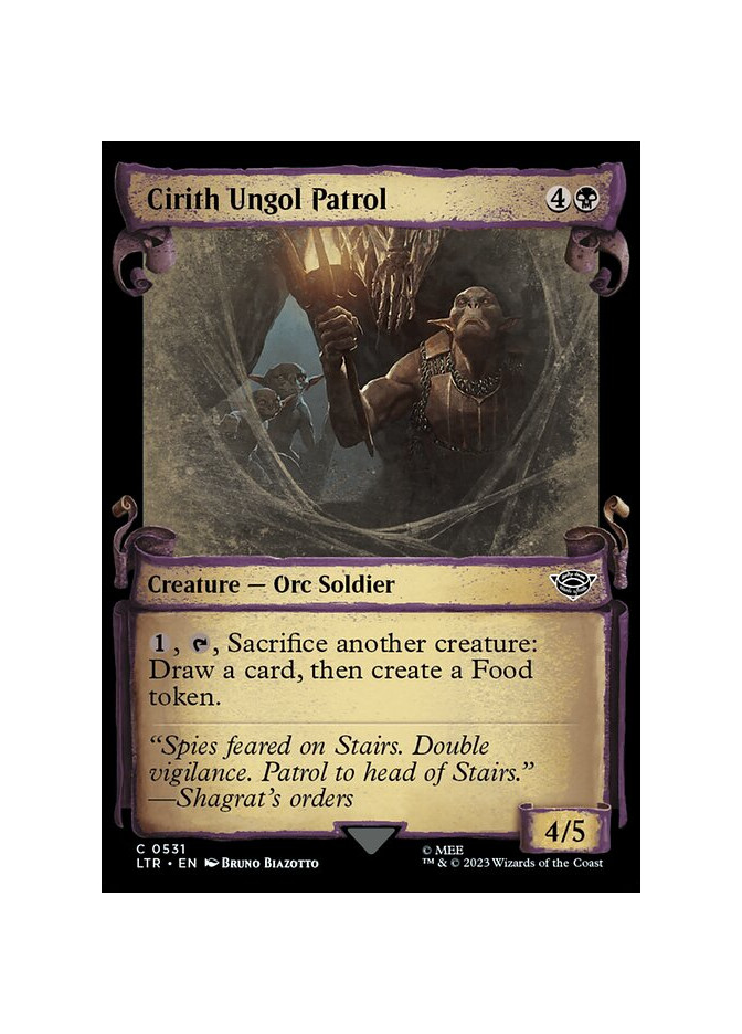 Cirith Ungol Patrol - Foil
